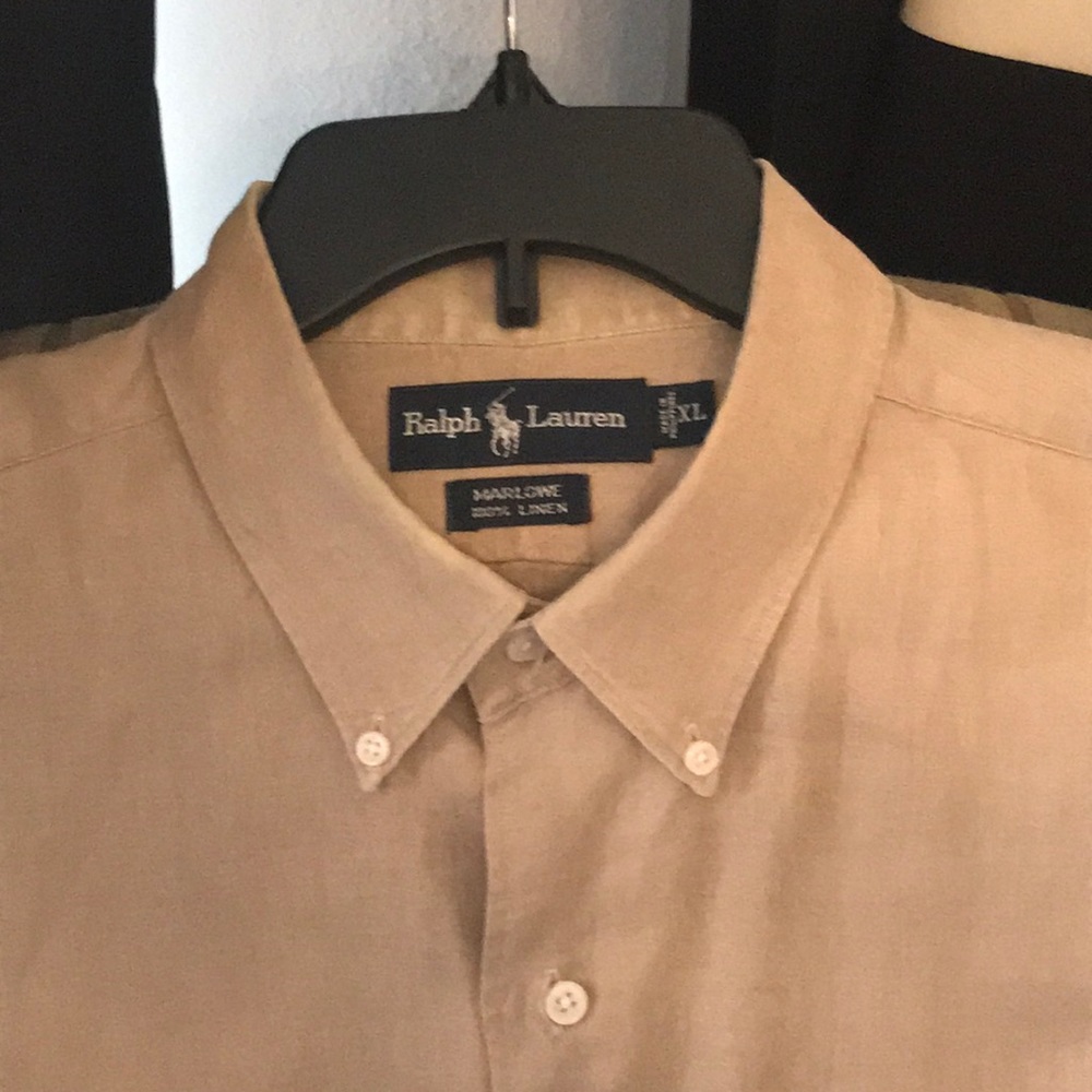 Polo by Ralph Lauren “Marlowe”100% Linen Shirt